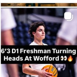 Basketball player dribbling the ball